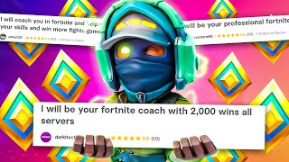 I HIRED A FIVERR FORTNITE COACH!