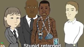 Shawt Bus Shawty Funny Rap Parody Cartoon Music Video @MikeRobBYOB