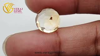 Citrine Stone - 6.15 Carat (6.75 Ratti)