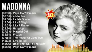 M a d o n n a Greatest Hits ~ Best Songs Music Hits Collection- Top 10 Pop Artists of All Time
