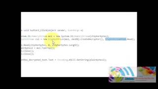 Csharp Tutorial 50 Decrypt Encrypted data again to simple text