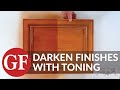 How To Darken Cabinets and Wood Work By Toning With Water-Based Finishes | General Finishes