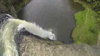 Hunua falls in NZ