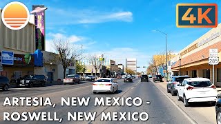 Artesia, New Mexico to Roswell, New Mexico! Drive with me!