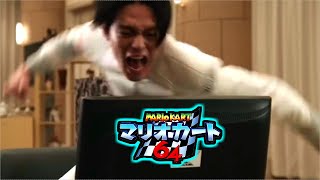 バナナに当たりすぎてキレる五十嵐大二【マリオカート64】