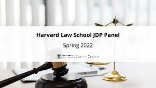Harvard Law School JDP Panel | Spring 2022