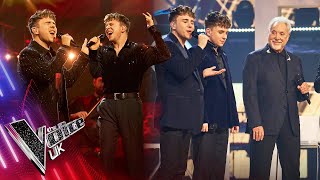 Billy and Louie's journey to the Final's with Tom Jones | The Voice UK 2024