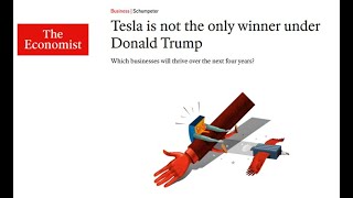 [이코노미스트 기사해설]Tesla is not the only winner under Donald Trump[2024.11.11]