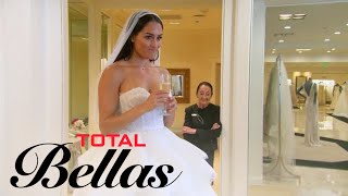 Nikki Bella Doesn't Feel Right Trying on Wedding Dresses | Total Bellas | E!