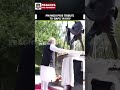 PM Modi Ukraine Visit: Prime Minister Narendra Modi Pays Tribute to Mahatma Gandhi in Kyiv #shorts