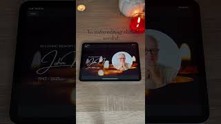 Create a Beautiful Funeral Slideshow in Minutes | Canva Template Tutorial
