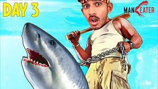 This Killer Shark attacked every Humans in Boat  | Maneater (DAY 3)
