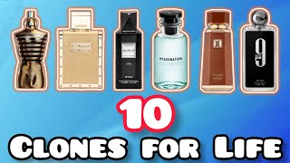 Keep 10 Clone Fragrances For Life | Best Affordable Dupes/Clones