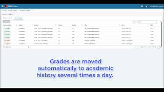 Self Service Carolina: Faculty Grade Entry