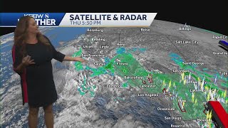 Mild and muggy temperatures with a decrease in clouds