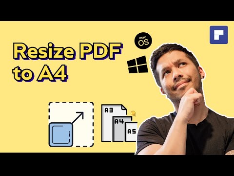 How to resize PDF to A4 on Windows and Mac (Step by Step Guide)