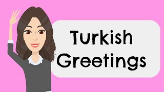 Turkish greetings 👋 SELAMLAŞMA 👋Basic Turkish/ A1