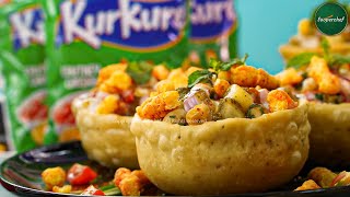 Katori Chaat Recipe by SooperChef (Kurkure Jhatpat Jugaar)