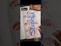 comment name you want ✨❤️🫶 youtubeshorts ytshorts calligraphy nameart drawing painting