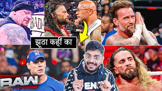 Undertaker, The Rock, John Cena Returns | CM Punk vs Rollins | Netflix WWE Raw Highlights 7 Jan 2025