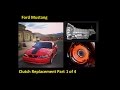 How to change a clutch, flywheel, throw out bearing : Ford Mustang (part 1 of 4) Reparar embrague