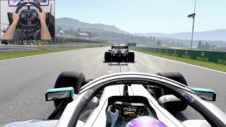 F1 2020 Austrian Grand Prix - Mercedes gameplay | Logitech g29