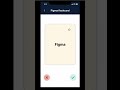 3D flashcard prototype in Figma