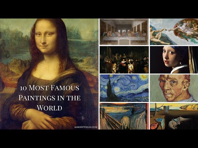 The 10 Most Famous Paintings In The…: English ESL Video Lessons