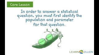 Determine population and parameter from a statistical question