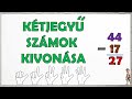 1 kivonÁs gyakorlÁsa matematikai mŰveletek – sni – 1. rÉsz