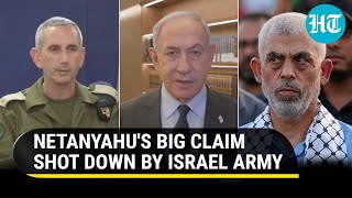 Netanyahu Openly Contradicted By Israel Army On 'Yahya Sinwar Home Surrounded' Claim | Gaza | Hamas