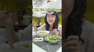 What does a new mom/daughter-in-law from Central Vietnam eat for breakfast in one week? Day 1: Qu...