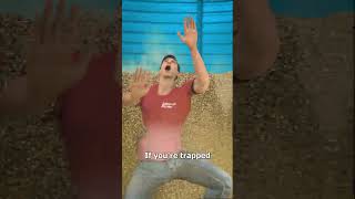Escaping A Grain Bin