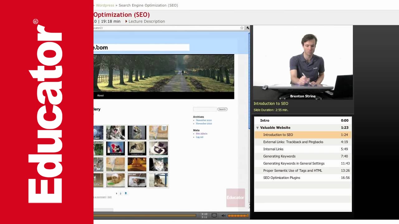 Wordpress Search Engine Optimization Seo Youtube