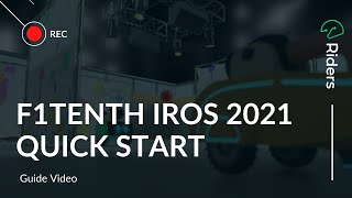 F1Tenth IROS 2021 Quickstart #F1TENTH #IROS2021