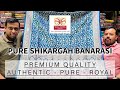 AUTHENTIC SHIKARGAH BANARASI | PREMIUM QUALITY | UNIQUE & INTRICATE WEAVING TECHNIQUE