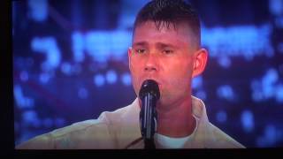 Jimmy Rose sings Coal keeps the lights on...America's got talent