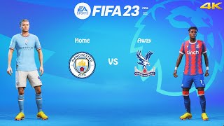 FIFA 23 PS5 - Manchester City Vs Crystal Palace | Premier League 2022/23 | PS5™ [4K]