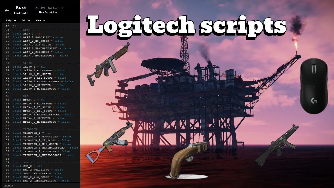 Rust Logitech Scripts Youtube