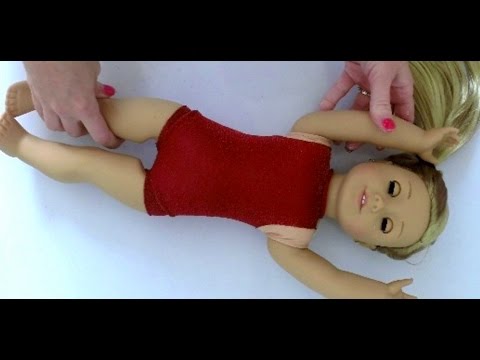 DIY American Girl Doll Gymnastics Leotard DIY American Girl Doll Gymnastics Leotard