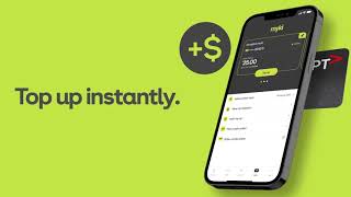 Instant and auto top up on the PTV app