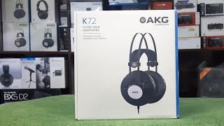 Akg K72 Closed-Back Studio Monitoring Headphones Box Overview