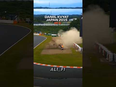 Biggest g force crashes in f1 part 2 #shorts #f1 #f1edit