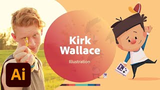 Live Illustration with Kirk Wallace - 3 of 3 | Adobe Creative Cloud