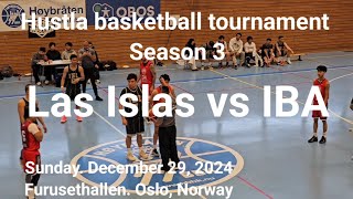 Las Islas vs IBA Wolves. Hustla basketball tournament season 3. Oslo Norway