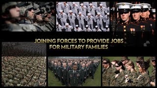 Joining Forces to Provide Jobs for Military Families