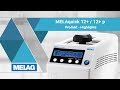 Schnell-Autoklav: MELAquick 12+ und 12+ p | MELAG Produkt-Highlights