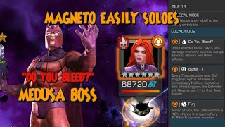 Magneto Soloes Act 6.3.1 Medusa Boss