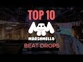 TOP 10 Best Beat Drops | Marshmello