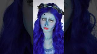 Emily from Corpse Bride Halloween makeup💍 #makeup #halloween #corpsebride #cosplay